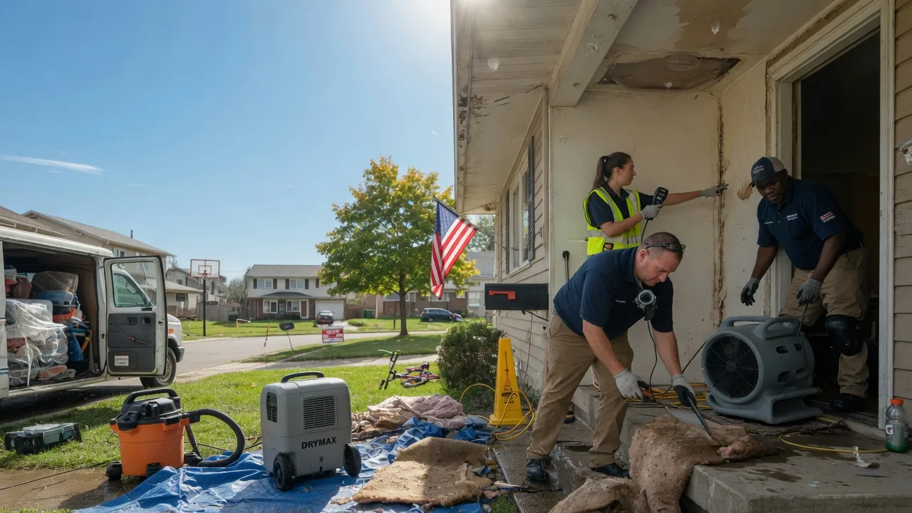 Water Damage Restoration in Freetown, IN near me
